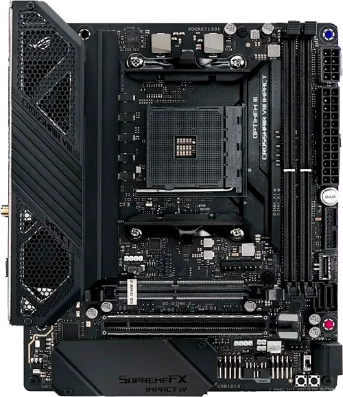 Замена северного моста Asus ROG Crosshair VIII Impact