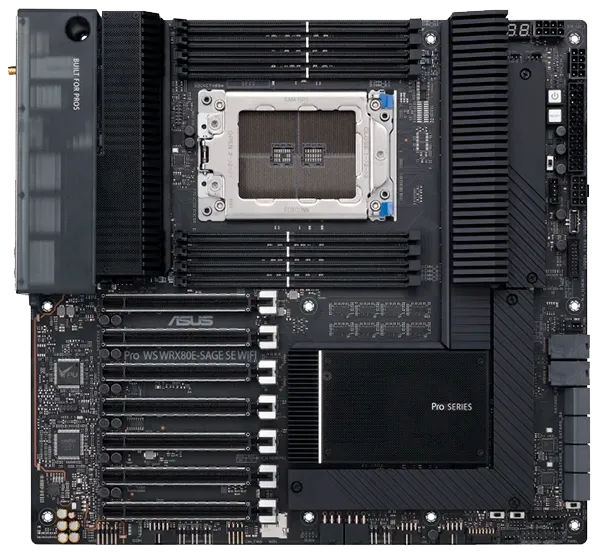 Замена северного моста Asus Pro WS WRX80E-Sage SE WiFi