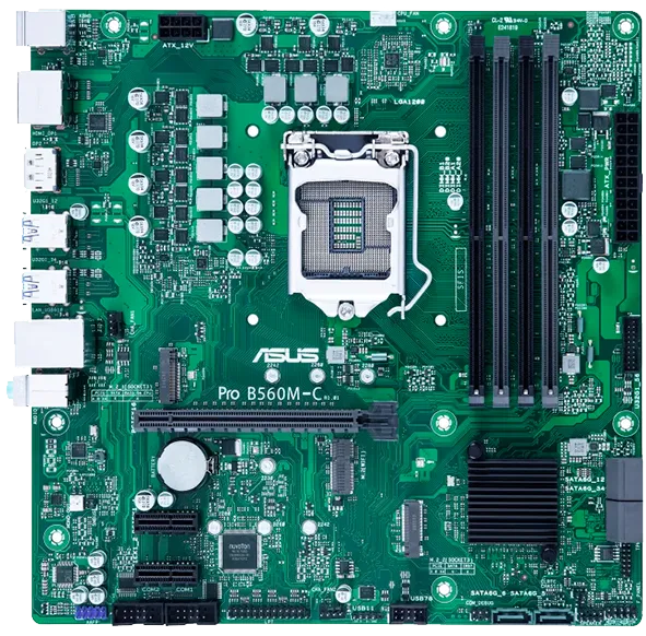 Замена северного моста Asus Pro B560M-C