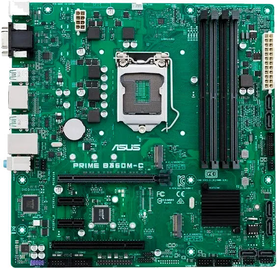 Замена северного моста Asus Prime B360M-C