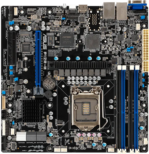 Замена северного моста Asus P12R-M