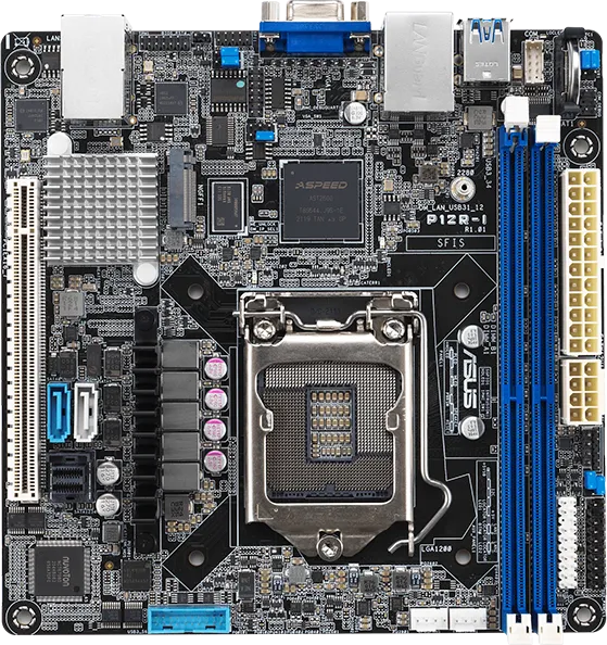 Замена северного моста Asus P12R-I